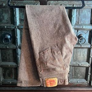 Levi’s 511 Slim Fit Brown Non-denim Jeans